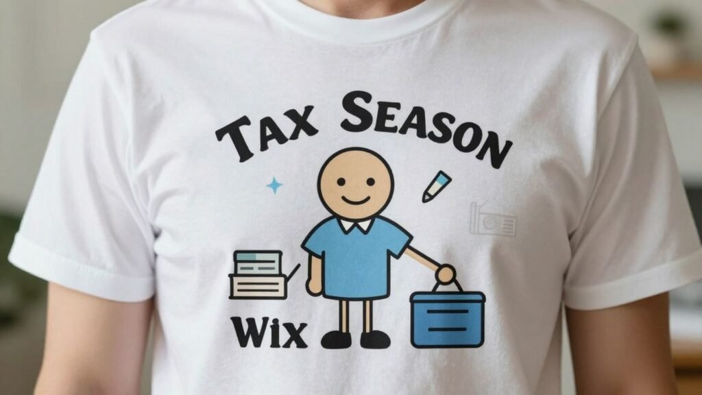 Funny accountant t-shirt for tax season and CPA gifts.