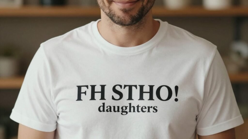 Funny dad of girls t-shirt gift idea